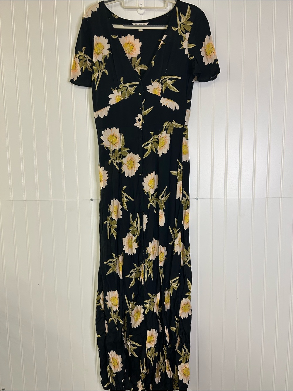 Miss Selfridge Floral Maxi Dress Size 2